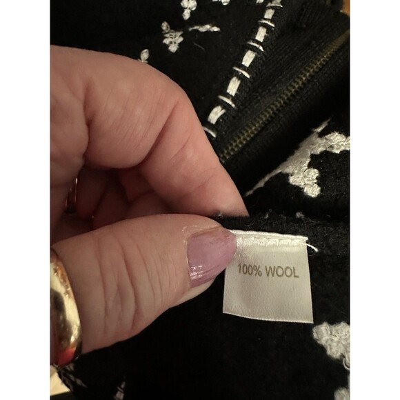 Alps Size XL Snowflake Full Zip Cardigan K12 - Picture 7 of 7